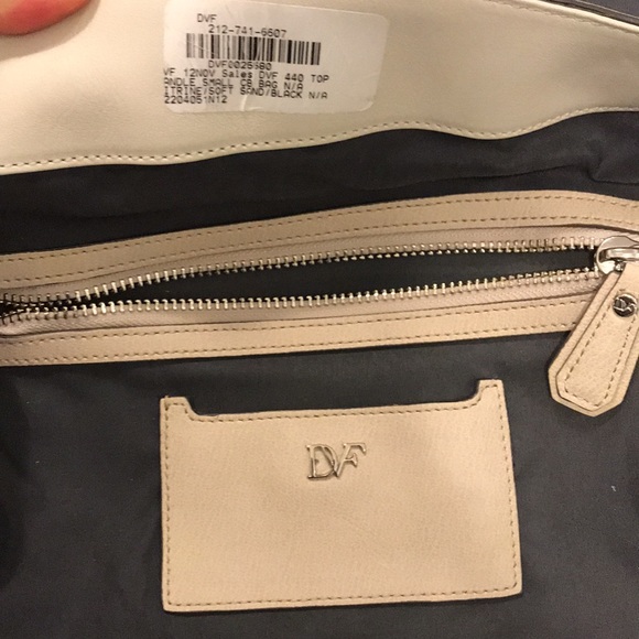 Diane Von Furstenberg Color Block Sachel - Picture 6 of 8